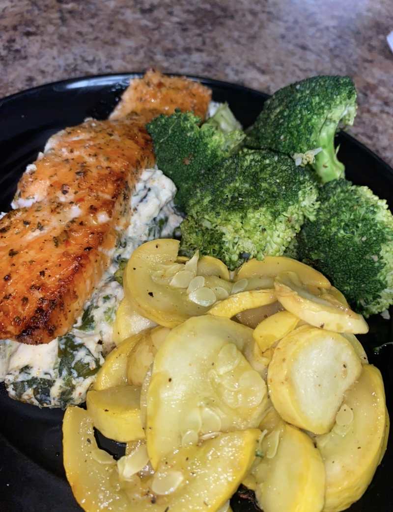 salmon bowl