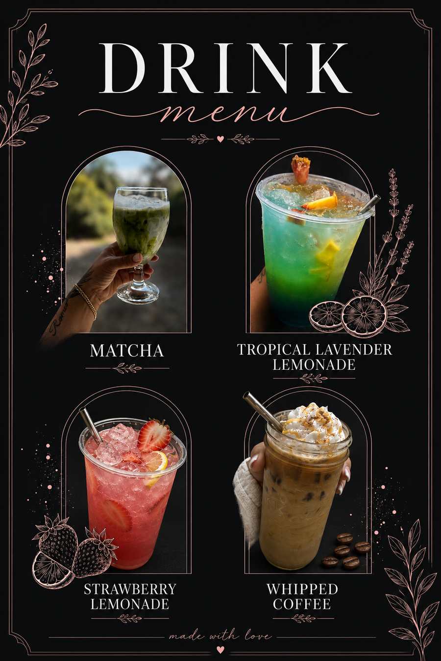 drink menu